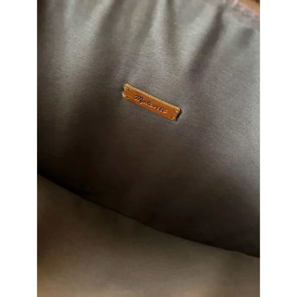 Vintage Madewell - The Leather Laptop Case in English Saddle  RETIRED